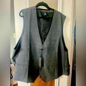 Men’s Vest , grey , size 3 XLT 54L